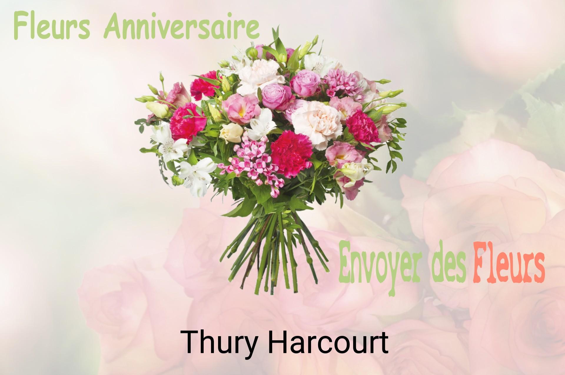 Bouquet de fleurs d’anniversaire livré à Thury-Harcourt